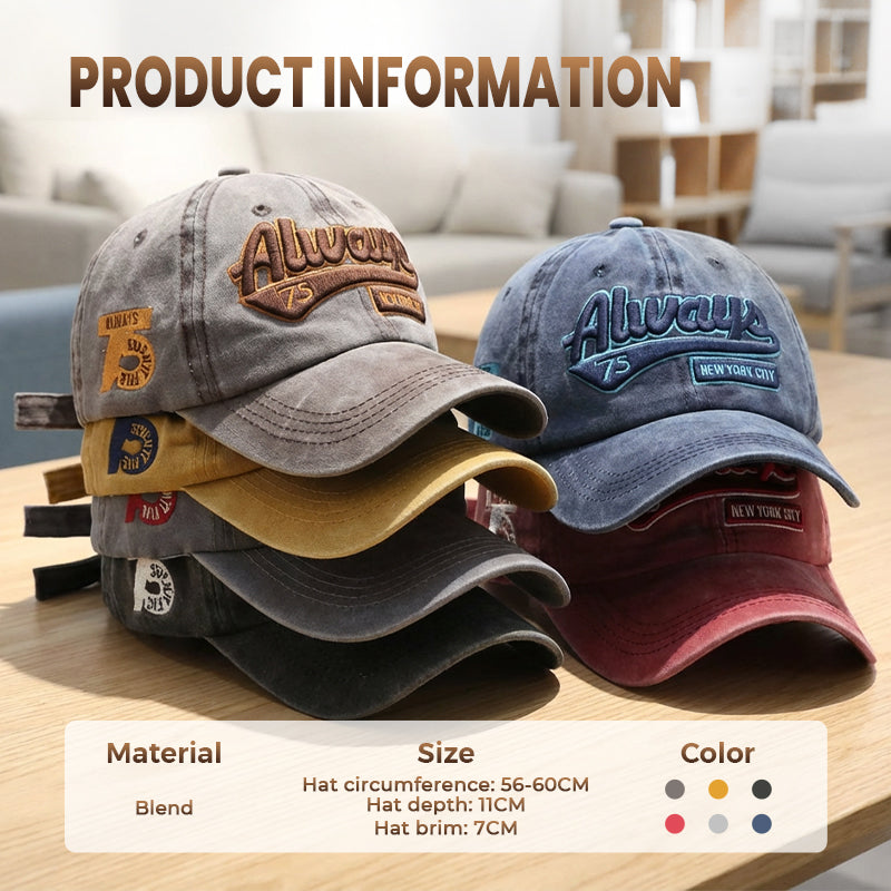Embroidered Baseball Cap