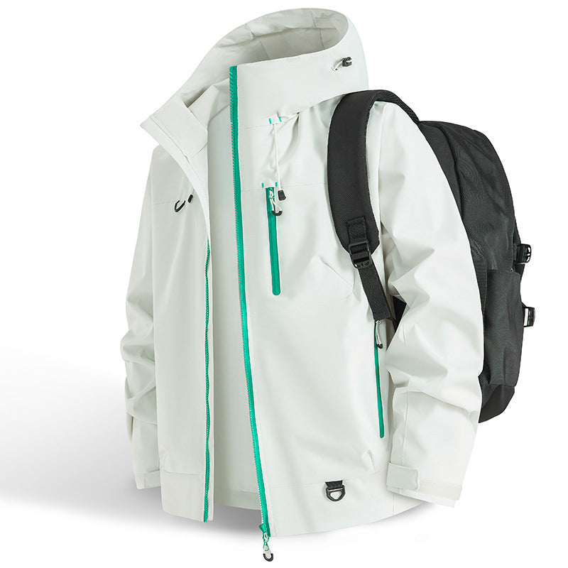 Outdoor Waterproof Sports Hooded Jacket