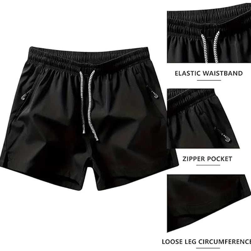 ⏳Time-Limited Special⏰Athletic Shorts with Quick-Dry Tech | Zipper Pockets for Essentials 📱