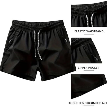 ⏳Time-Limited Special⏰Athletic Shorts with Quick-Dry Tech | Zipper Pockets for Essentials 📱