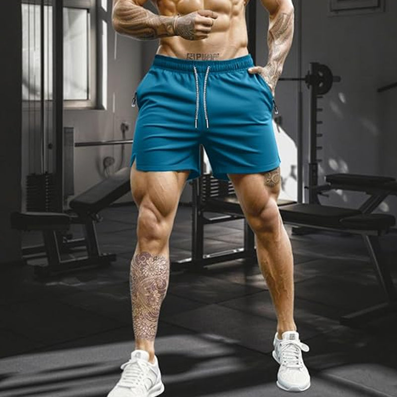 ⏳Time-Limited Special⏰Athletic Shorts with Quick-Dry Tech | Zipper Pockets for Essentials 📱