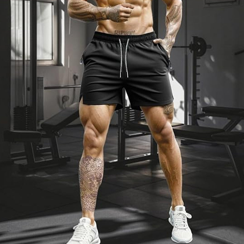 ⏳Time-Limited Special⏰Athletic Shorts with Quick-Dry Tech | Zipper Pockets for Essentials 📱