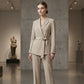⏳Time-Limited Special⏰Women's Elegant Tie-Waist Blazer & Wide-Leg Pants Suit Set – Flattering Silhouette, Breathable Fabric & Effortless Versatility ✨👗