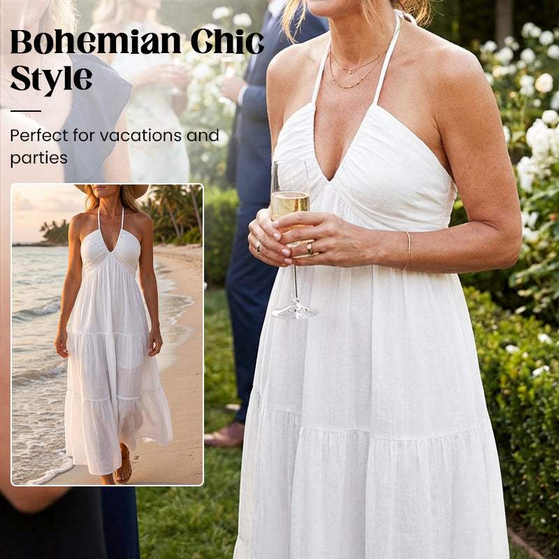 🥳2026 HOT SALE🥳💞50K+ SOLD!💥👗☀️ 50% OFF! Women's Loose Fit Sleeveless Dress 🌿✨