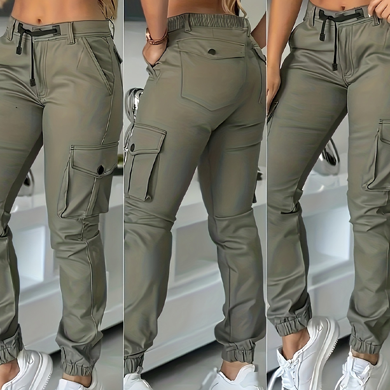 Women's Multi-Pocket Cargo Jogger Pants