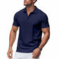 💎 50% OFF! 💎 Men's Quick-Dry Short-Sleeve Lapel T-Shirt – Athletic Fit, Wrinkle-Resistant & Perfect for Work or Weekend 👕✨