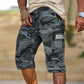 Men's Camouflage Cargo Shorts with Multiple Pocket
