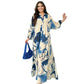👗 50% OFF NOW! 🌸 Women’s Floral V-Neck Maxi Dress – Cloud-Like Comfort & Elegant Tiers 💃