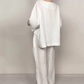 💝New Spring Styles💝Irregular Hem Cotton Linen Short Sleeve Casual 2-Piece Set