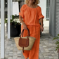 Hot Pick 50%OFF⏰Drawstring Top & Pants✨Women's Loungewear Set, Casual Daily Style