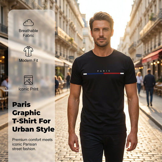 Minimalist Graphic Tee for Men