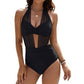Women's Tummy Control Halter Swimsuit