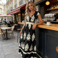 👗 50% OFF NOW! 🎨 Women's Baroque Print Maxi Dress – V-Neck, High Waist & Flowy Silhouette 🌸