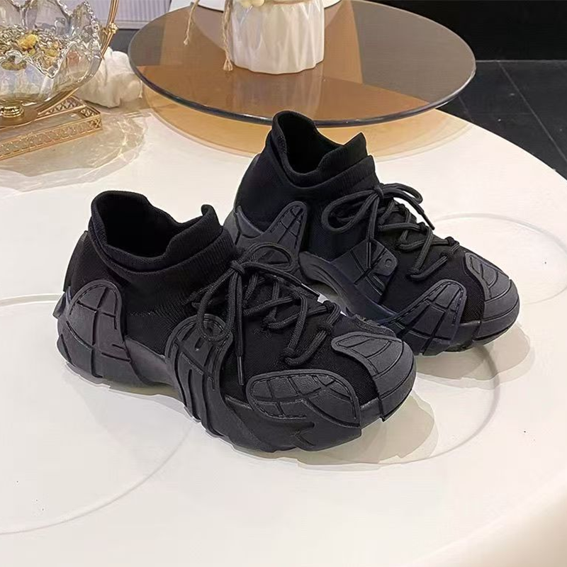 Casual Slip On Knit Walking Shoes