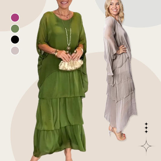 👗 50% OFF NOW! 🎨 Artistic Style Loose Dress – Relaxed Fit, Unique Design & Perfect for Casual Days 🌸