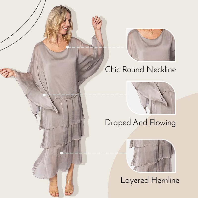 👗 50% OFF NOW! 🎨 Artistic Style Loose Dress – Relaxed Fit, Unique Design & Perfect for Casual Days 🌸