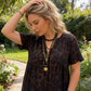 💞New arrival 60% OFF for a Limited Time!!👗Women's V-Neck Leopard Print Maxi Dress With Free Necklace📿💎