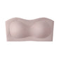 ⛱️Last Day Special Price ＄17.99!!💞Womens Strapless Bras Push Up Bandeau Bra Non Slip Wireless Supportive Padded Bras Seamless Comfortable Tube Jelly Bra