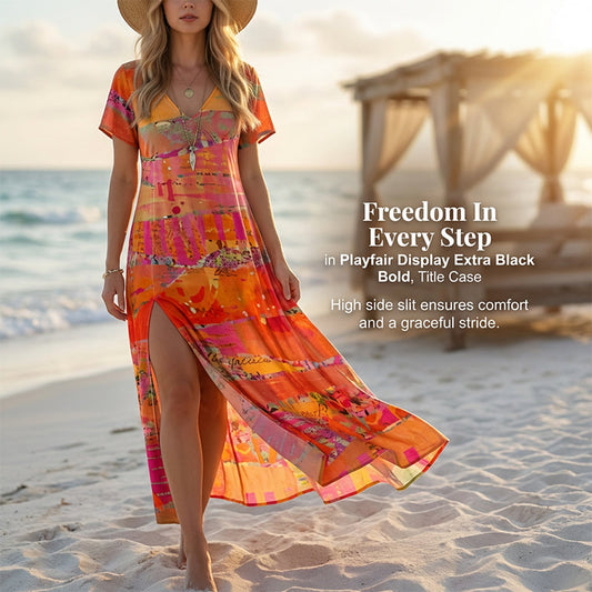 Boho Maxi Dress For Summer Getaways