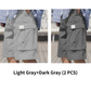 Men's Casual Cargo Shorts with Elastic Waist