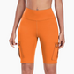 Women's Stretch High Waisted Biker Shorts
