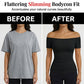 Women's Off-Shoulder Short Sleeve Slim Fit Top