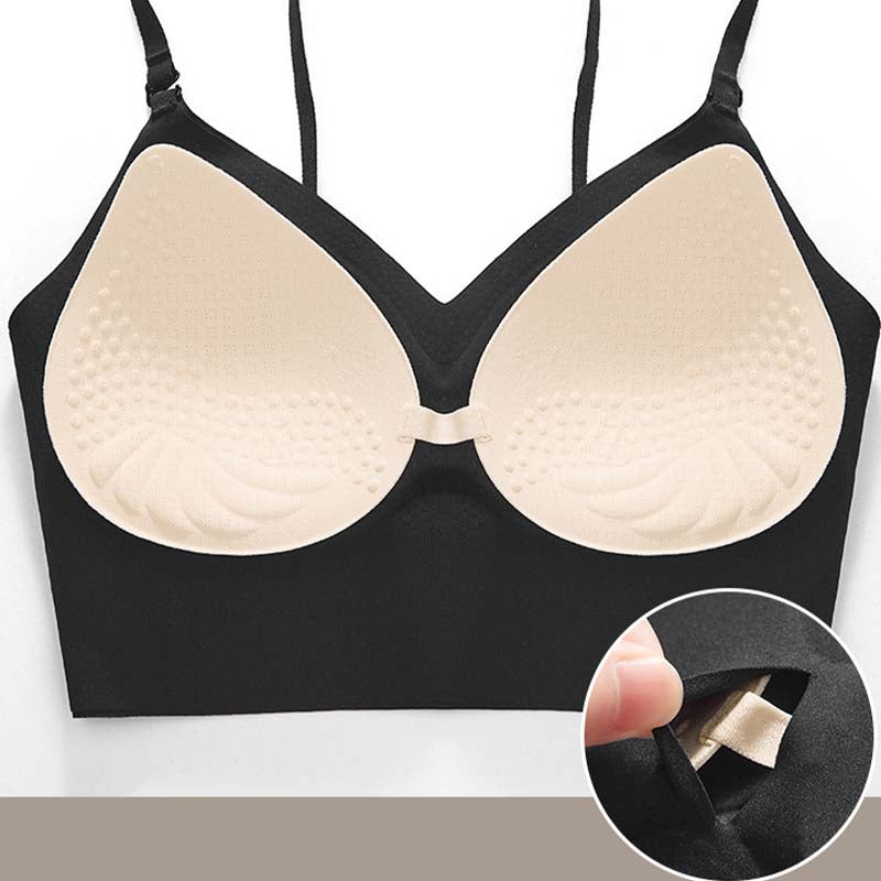 🏆 Last Day Special Price £9.77 ! 🔥Buy 2 Get 1 Free🎁Seamless U-Shaped Low Back Bra