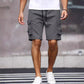 Men's Casual Cargo Shorts with Drawstring Waist