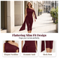 One-Shoulder Top & Capri Pants 2-Piece Set