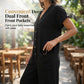 Women‘s Summer Casual Button Front Jumpsuit