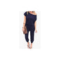 📢📢40% OFF !! ⏰Women's Casual Off Shoulder Short Sleeve Jumpsuit