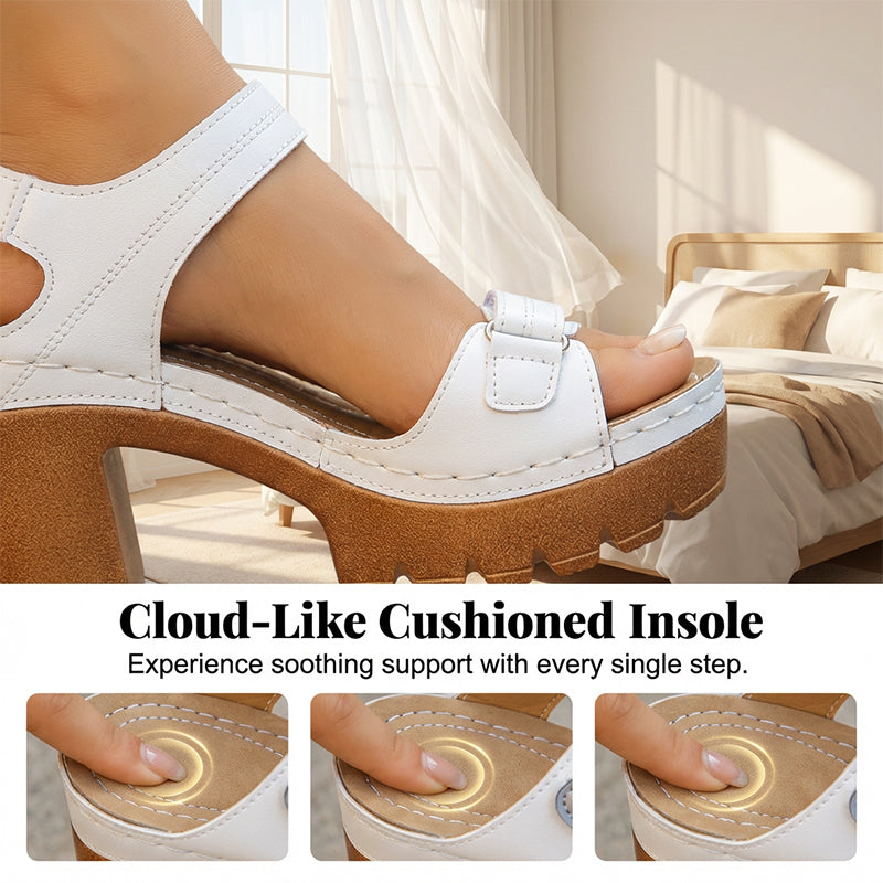 Women's Summer Platform One-Strap Sandals