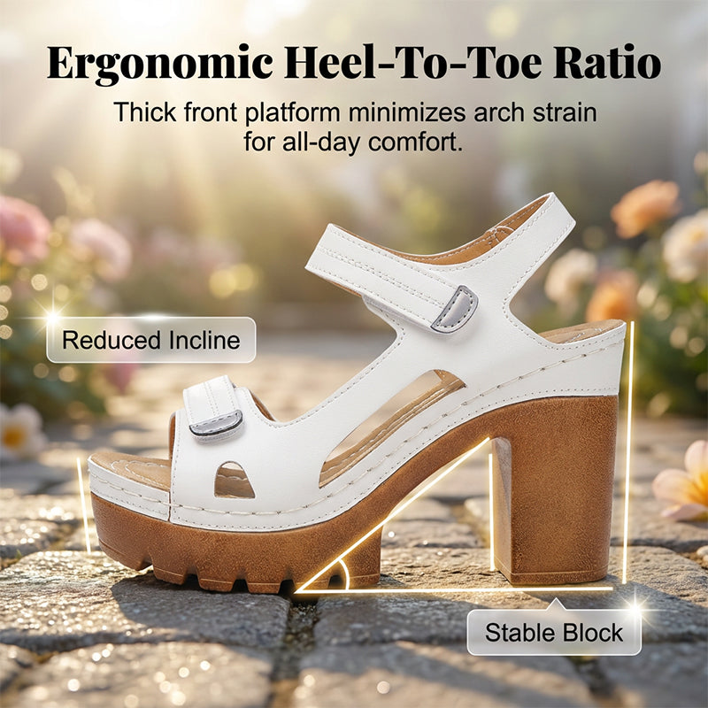 Women's Summer Platform One-Strap Sandals