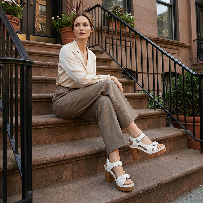 Women's Summer Platform One-Strap Sandals