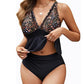 Women's Peplum Tankini Set with Bottom