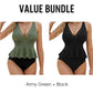 Women's Peplum Tankini Set with Bottom