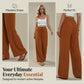 Women's Casual High Waist Wide-Leg Pants