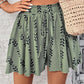 🌸 LIMITED TIME 50% OFF! ✨ Women's Bohemian Print High-Waist Shorts – Flowy Wide-Leg, Elastic Waist 🌺