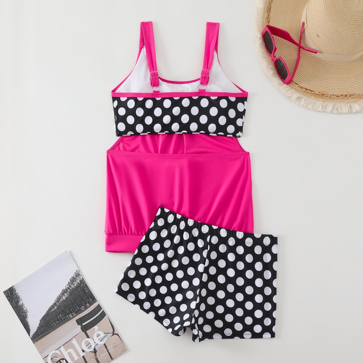 🥳2026 HOT SALE💞50K+ SOLD!✨Women's Polka Dot Two Piece Swimsuit