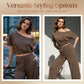 🎁2026 New Arrivals 50% OFF💥Women's Off-Shoulder Top & Pants 2-Piece Set