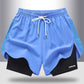 🥳2026 HOT SALE🥳2-in-1 Quick-Dry Running Shorts for Men & Women