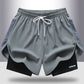 🥳2026 HOT SALE🥳2-in-1 Quick-Dry Running Shorts for Men & Women