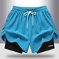 🥳2026 HOT SALE🥳2-in-1 Quick-Dry Running Shorts for Men & Women