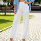 Women’s Solid Color Casual Wide Leg Pants