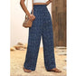 🔥2026 New Arrival ＆ Hot Sale🔥Women's Smocked High Waist Wide Leg Pants