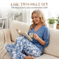 ⏰🔥LIMITED TIME 50% OFF! 🌸 Women’s V-Neck Blouse & Printed Wide-Leg Pants Set – Trendy, Comfortable & Perfect for Any Occasion 💃✨
