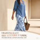⏰🔥LIMITED TIME 50% OFF! 🌸 Women’s V-Neck Blouse & Printed Wide-Leg Pants Set – Trendy, Comfortable & Perfect for Any Occasion 💃✨