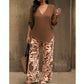 ⏰🔥LIMITED TIME 50% OFF! 🌸 Women’s V-Neck Blouse & Printed Wide-Leg Pants Set – Trendy, Comfortable & Perfect for Any Occasion 💃✨
