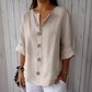 🔥 Hot sale 50% OFF🔥Women's Loose Fashion Button Top