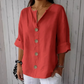 🔥 Hot sale 50% OFF🔥Women's Loose Fashion Button Top